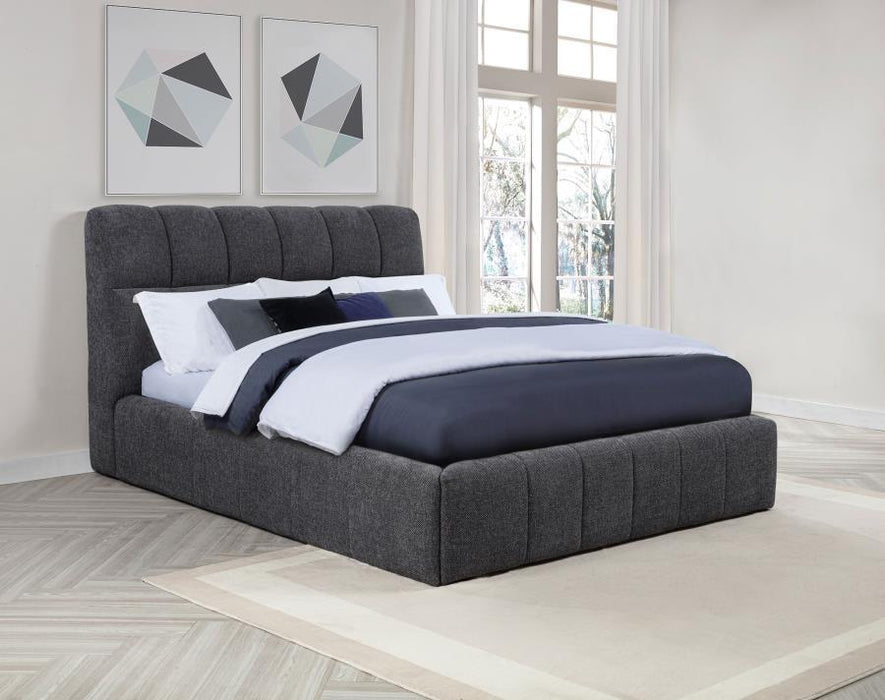 Nollet - Upholstered Platform Bed - Simple Home Plus