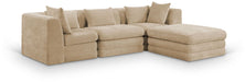 Stellar - 4 Piece Upholstered Modular Sectional - Simple Home Plus