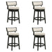 Noely - Modern Farmhouse Swivel Wood Counter Height Kitchen Bar Stool - Simple Home Plus
