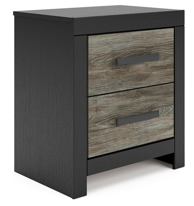 Broachmyn - Two Drawer Night Stand - Simple Home Plus