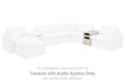 Modmax - Console With Audio System - Oyster - Simple Home Plus