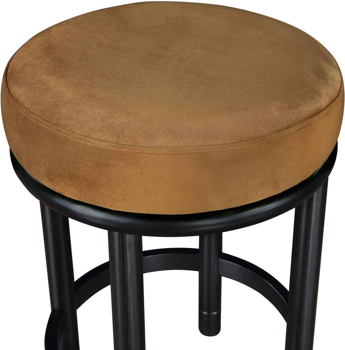 Monette - Counter Stool With Black Base - Simple Home Plus
