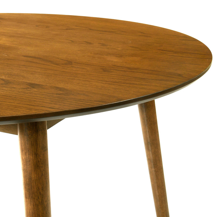 Bennet - Round Wood Dining Table - Simple Home Plus