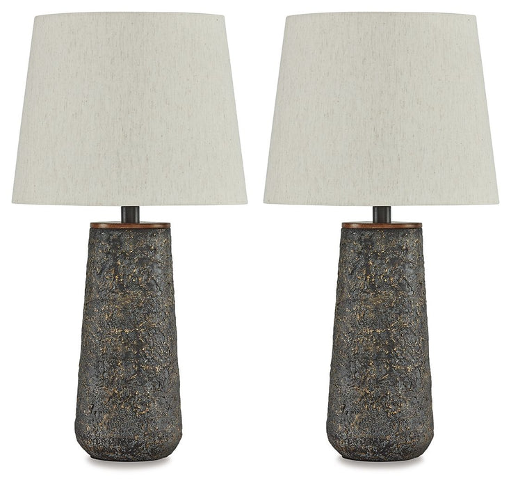 Chaston - Metal Table Lamp (Set of 2) - Simple Home Plus