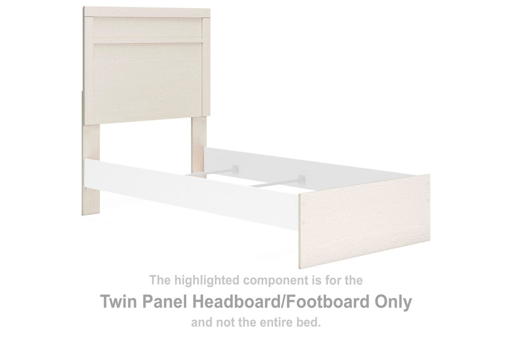 Stelsie - Twin Panel Headboard/Footboard - White - Simple Home Plus