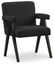 Woodloch - Accent Chair With Black Frame - Simple Home Plus