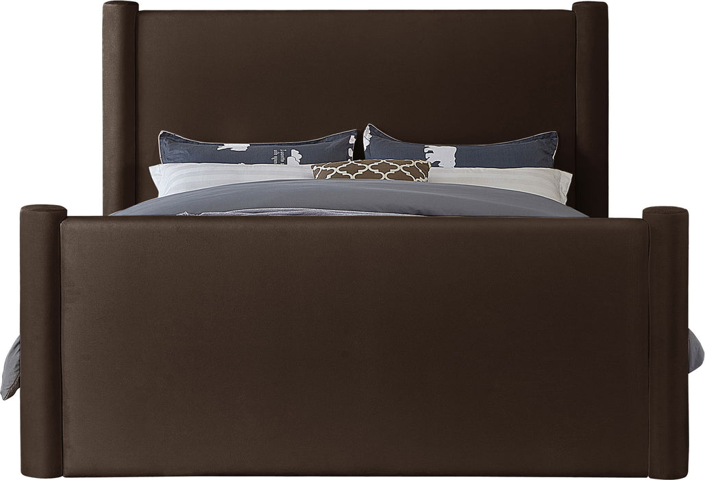 Elias - Velvet Bed - Simple Home Plus