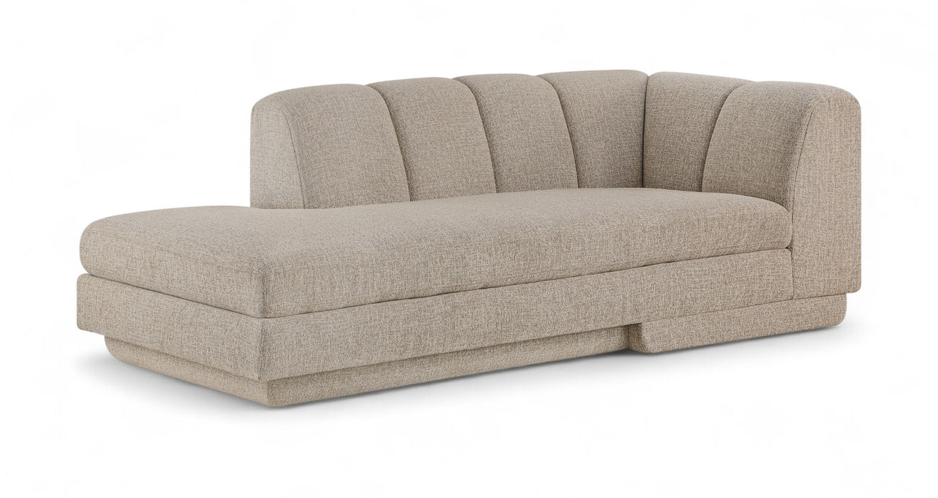Modari - Fabric Upholstered Chaise - Simple Home Plus
