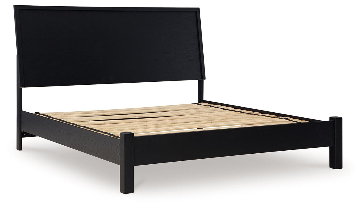 Danziar - Panel Bed With Low Footboard - Simple Home Plus