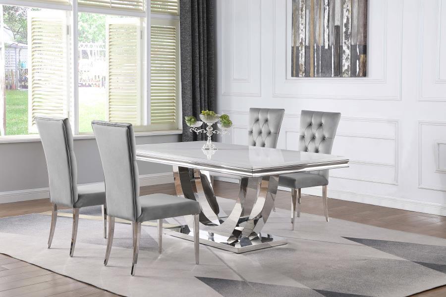 Kerwin - Rectangular Dining Table Set - Simple Home Plus