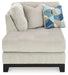 Maxon Place - Laf Corner Chaise - Stone - Simple Home Plus