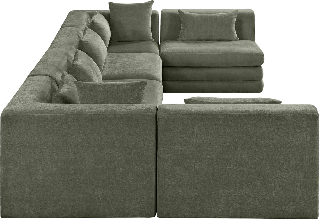 Stellar - 6 Piece Upholstered Modular Sectional - Simple Home Plus