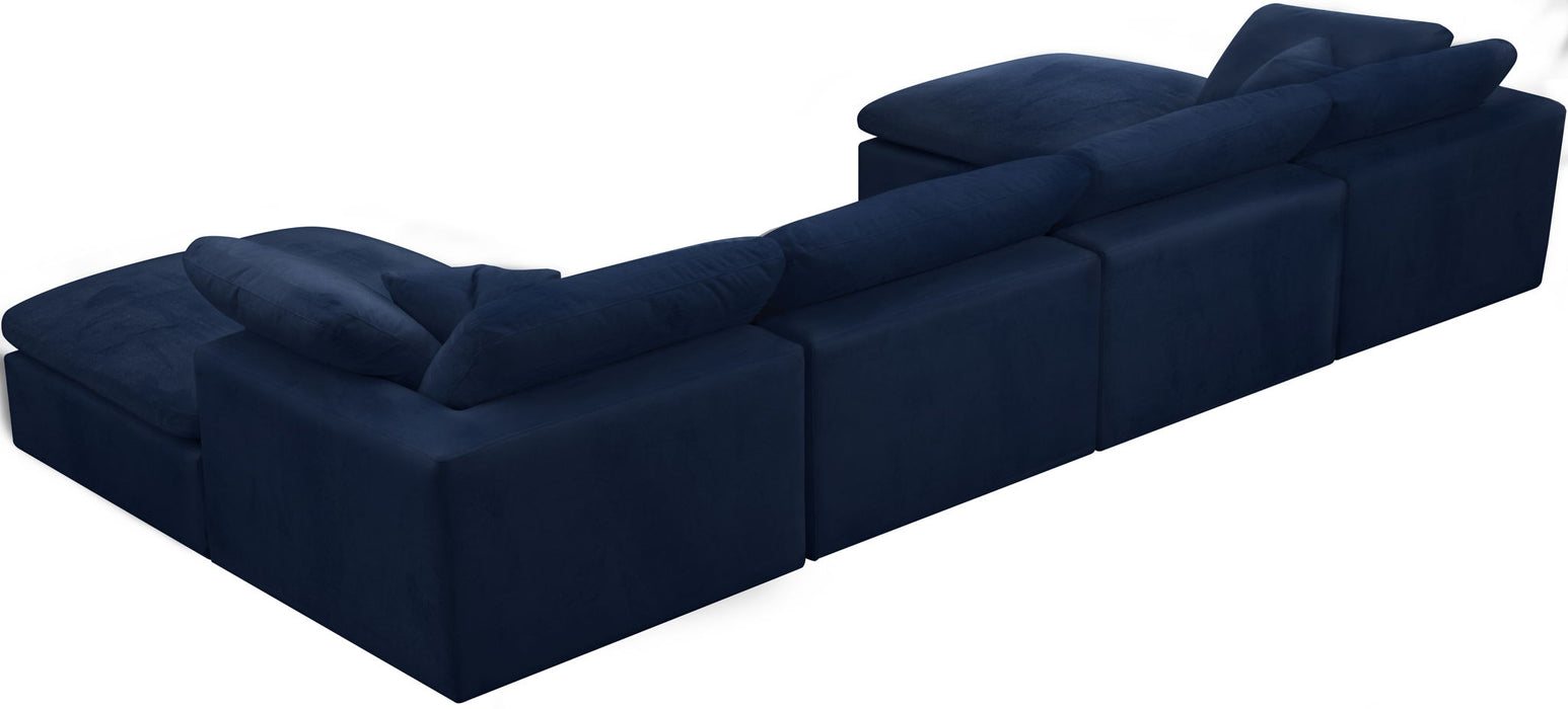 Cozy - 6 Piece Modular Double Chaise Sectional - Simple Home Plus