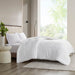 Winfield - 300 Thread Count Percale Luxury Down Alternative Twin Comforter - White - Simple Home Plus