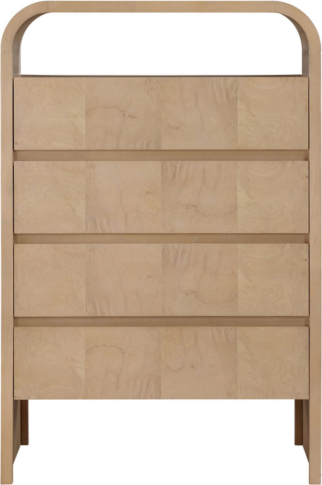 Giada - Solid Wood And Veneer Chest - Simple Home Plus