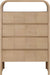 Giada - Solid Wood And Veneer Chest - Simple Home Plus