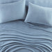 Micro Fleece - Twin Long Sheet Set - Blue - Simple Home Plus