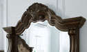 Maylee - Bedroom Mirror - Dark Brown - Simple Home Plus