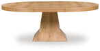 Bracken - Light Brown - Dining Extension Table - Simple Home Plus