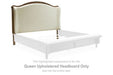 Sturlayne - Queen Upholstered Headboard - Brown - Simple Home Plus