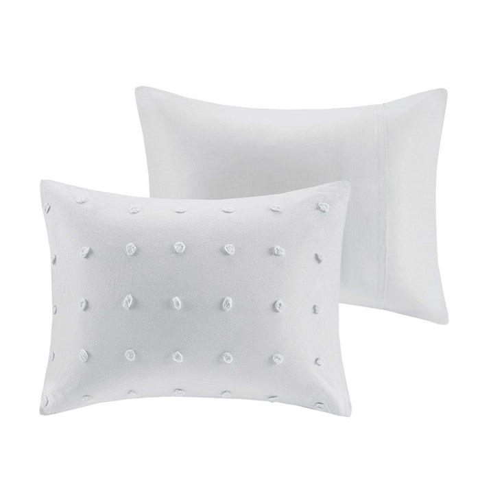 Brooklyn - Twin Comforter Set - Gray - Simple Home Plus
