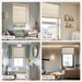 Galen Matte - 23x64" Cordless Roman Blind Galen Matte Fabric - Matte Ivory - Simple Home Plus