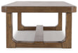 Cabalynn - Light Brown - Rectangular Cocktail Table - Simple Home Plus