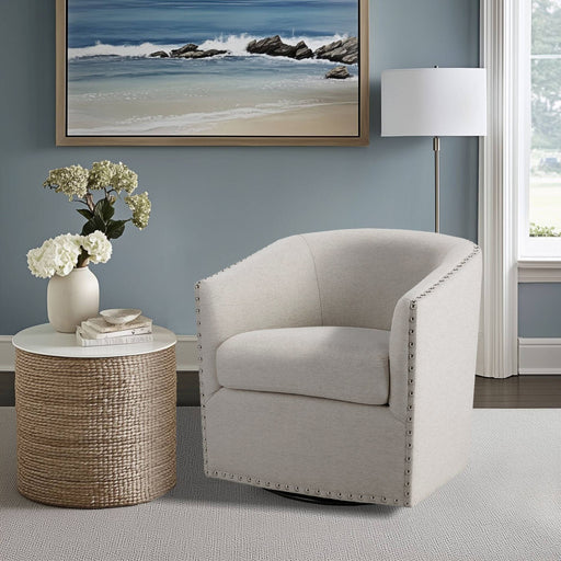 Tyler - Swivel Chair - Natural Multi - Simple Home Plus