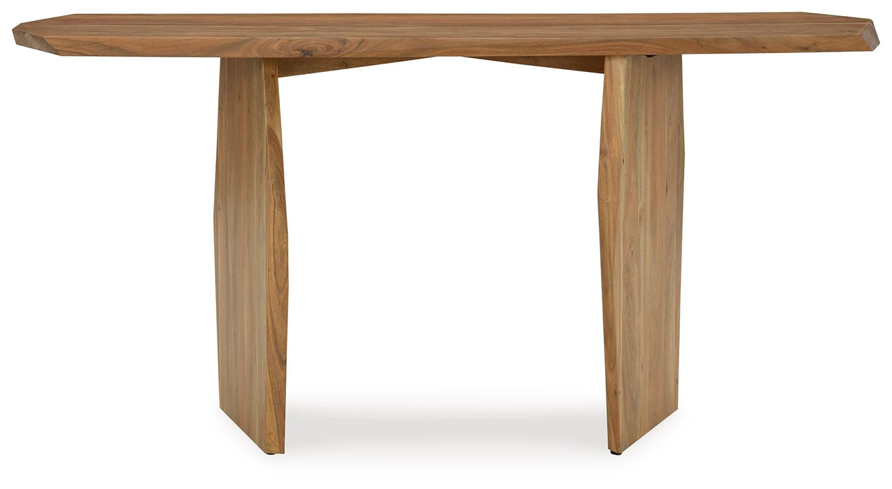 Holward - Natural - Console Sofa Table - Simple Home Plus
