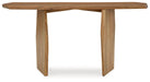 Holward - Natural - Console Sofa Table - Simple Home Plus