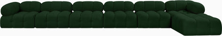 Ames - 7 Piece Boucle Fabric Modular L-Shaped Sectional - Simple Home Plus
