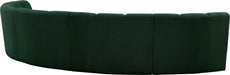 Infinity - 5 Piece Boucle Modular Sectional - Simple Home Plus