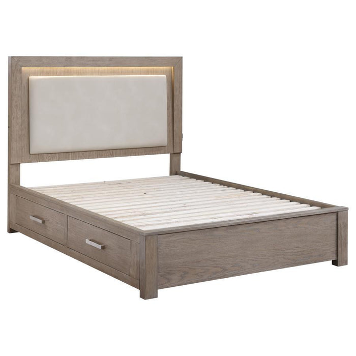 Kenora - LED Storage Bed - Simple Home Plus