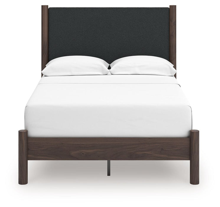 Pamytta - Upholstered Panel Platform Bed - Simple Home Plus