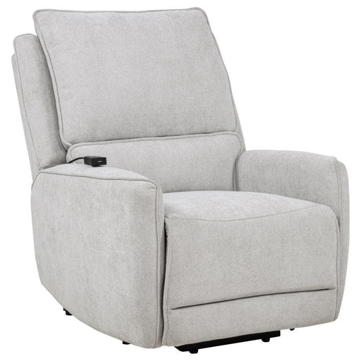 Sylmar - Chenille Upholstered Power Recliner - Simple Home Plus