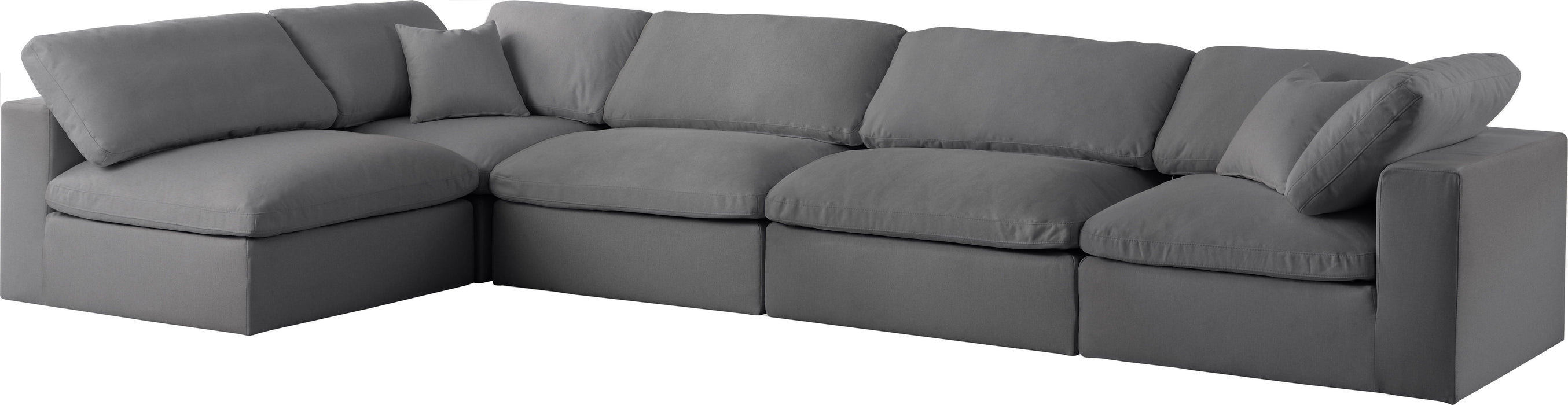 Serene - 5 Piece Modular Sectional - Simple Home Plus