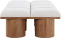 Pavilion - 8 Piece Modular Bench With Brown Base - Simple Home Plus