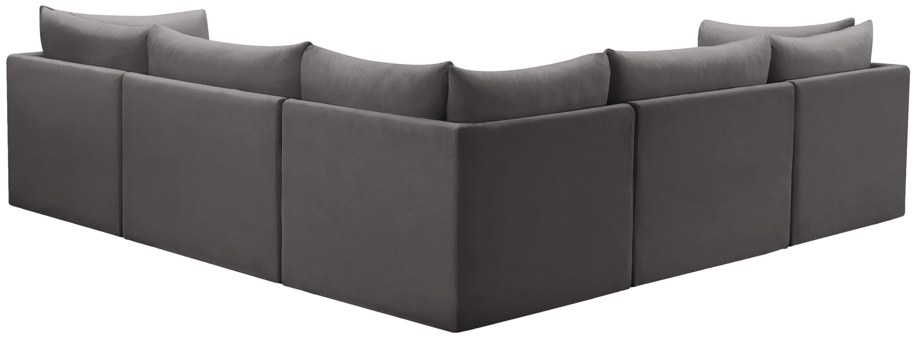 Jacob - Modular Corner Sectional 5 Piece - Simple Home Plus