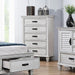 Franco - 5-Drawer Bedroom Chest - Simple Home Plus