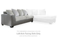 Clairette Court - Laf Sofa - Alloy - Simple Home Plus