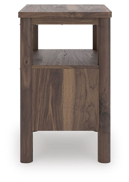 Pamytta - Brown - One Drawer Night Stand - Simple Home Plus