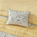 Serene - King Embroidered Piece Comforter (Set of 7) - Yellow - Simple Home Plus
