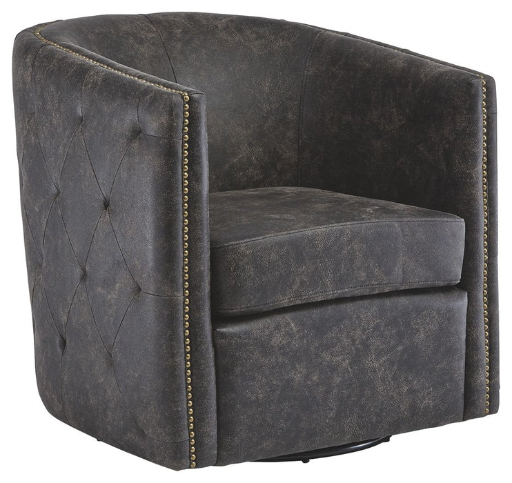 Brentlow - Swivel Accent Chair - Simple Home Plus