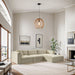Shaggy - 3 Piece Modular Sectional - Simple Home Plus