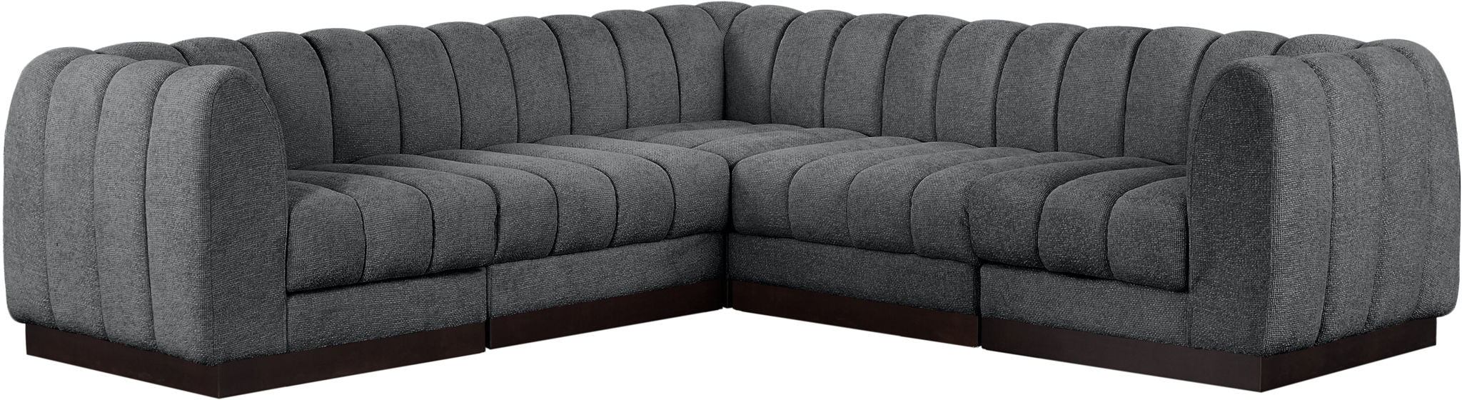 Quinn - 5 Piece Modular Sectional - Simple Home Plus