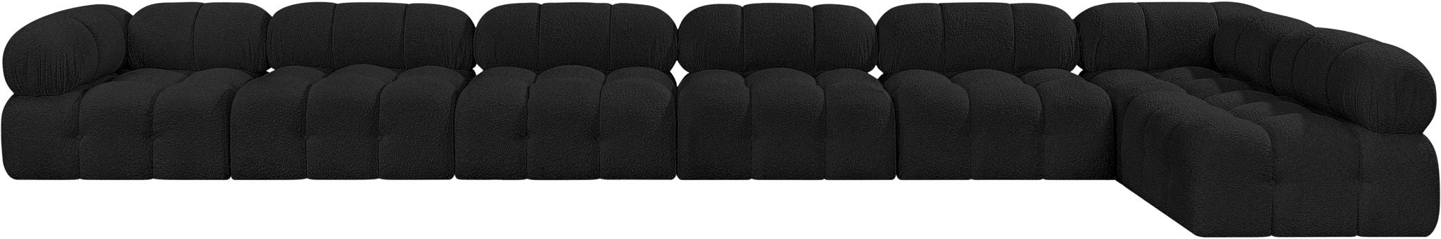 Ames - 7 Piece Modular L-Shaped Sectional - Simple Home Plus