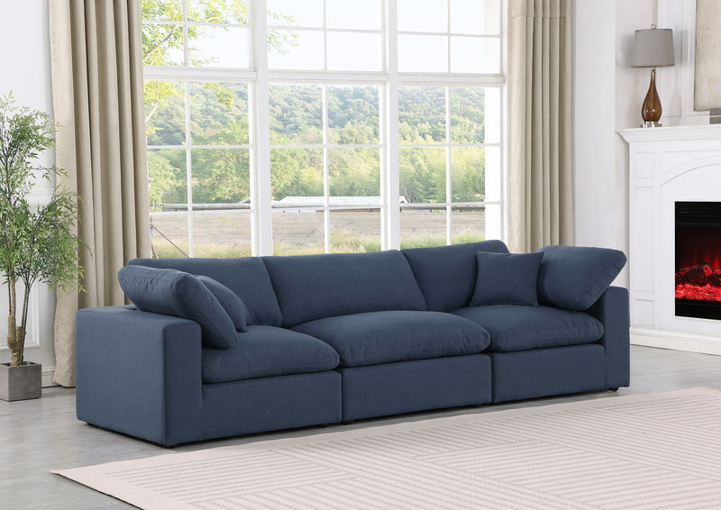 Comfy - Linen Modular Sofa 3 Seats