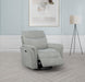 Adler - Upholstered Power Swivel Glider Recliner - Simple Home Plus
