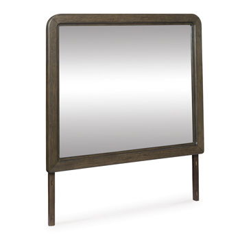 Radkin - Bedroom Mirror - Burnished Brown - Simple Home Plus