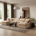 Indulge - Velvet 6 Piece Modular Double Chaise Sectional - Simple Home Plus